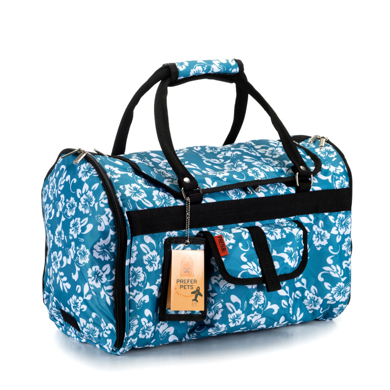Pet Carrier Airline Approved Duffle Bags Pet Travel - Temu